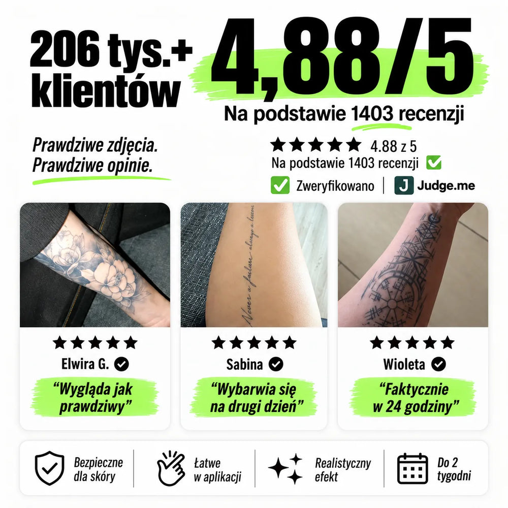 Tatouage sur la photo de la cliente Sylwia